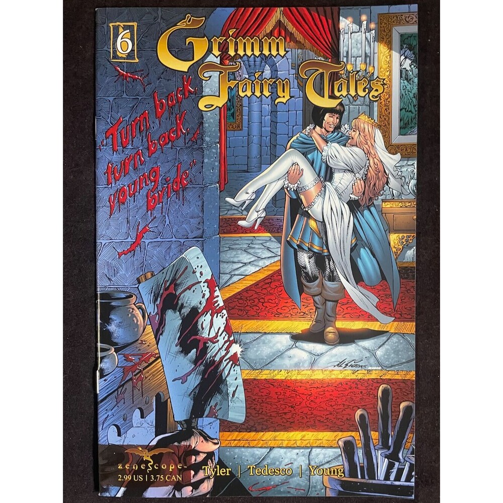 Grimm Fairy Tales 6 – Robber Bridegroom, Al Rio Cover art, Zenescope, 2006 NM